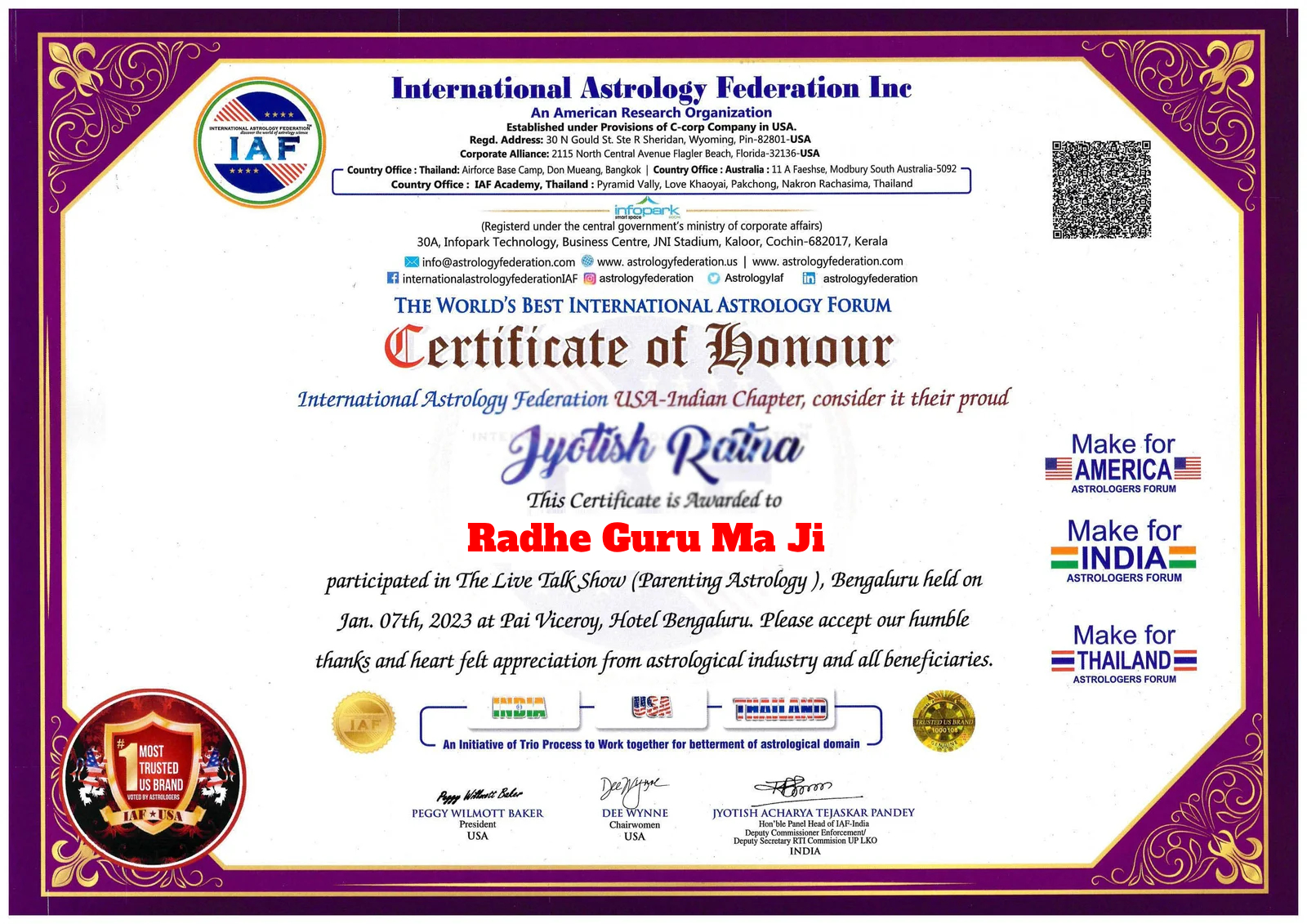 award